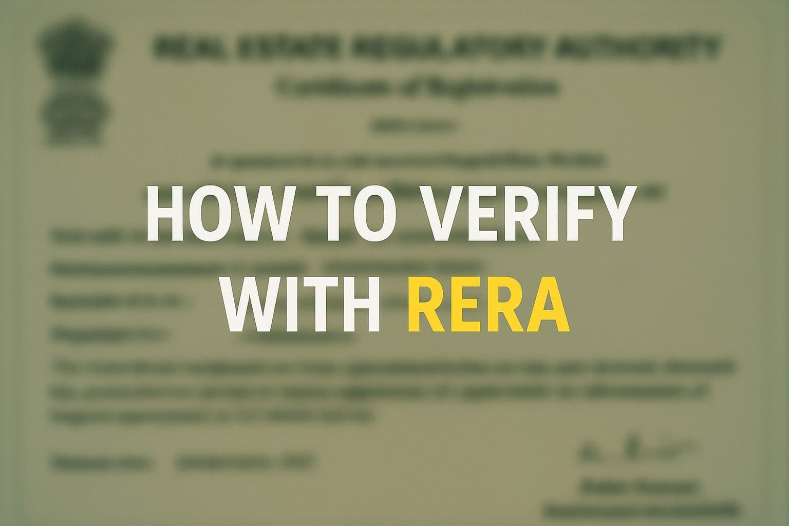 The Role of TNRERA: Governing Real Estate in Tamil Nadu