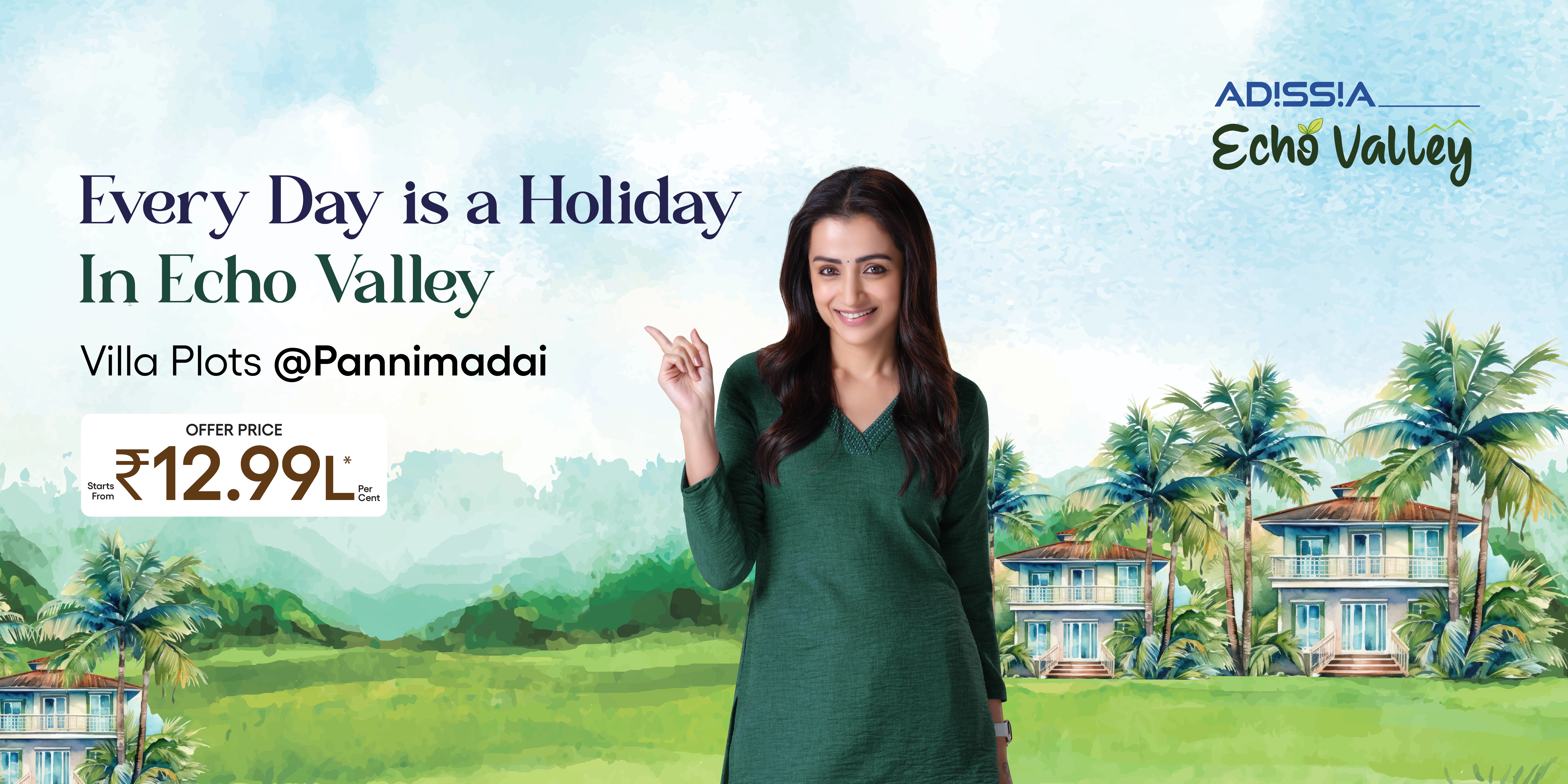 trisha_with_plot_for_sale_in_thudiyalur