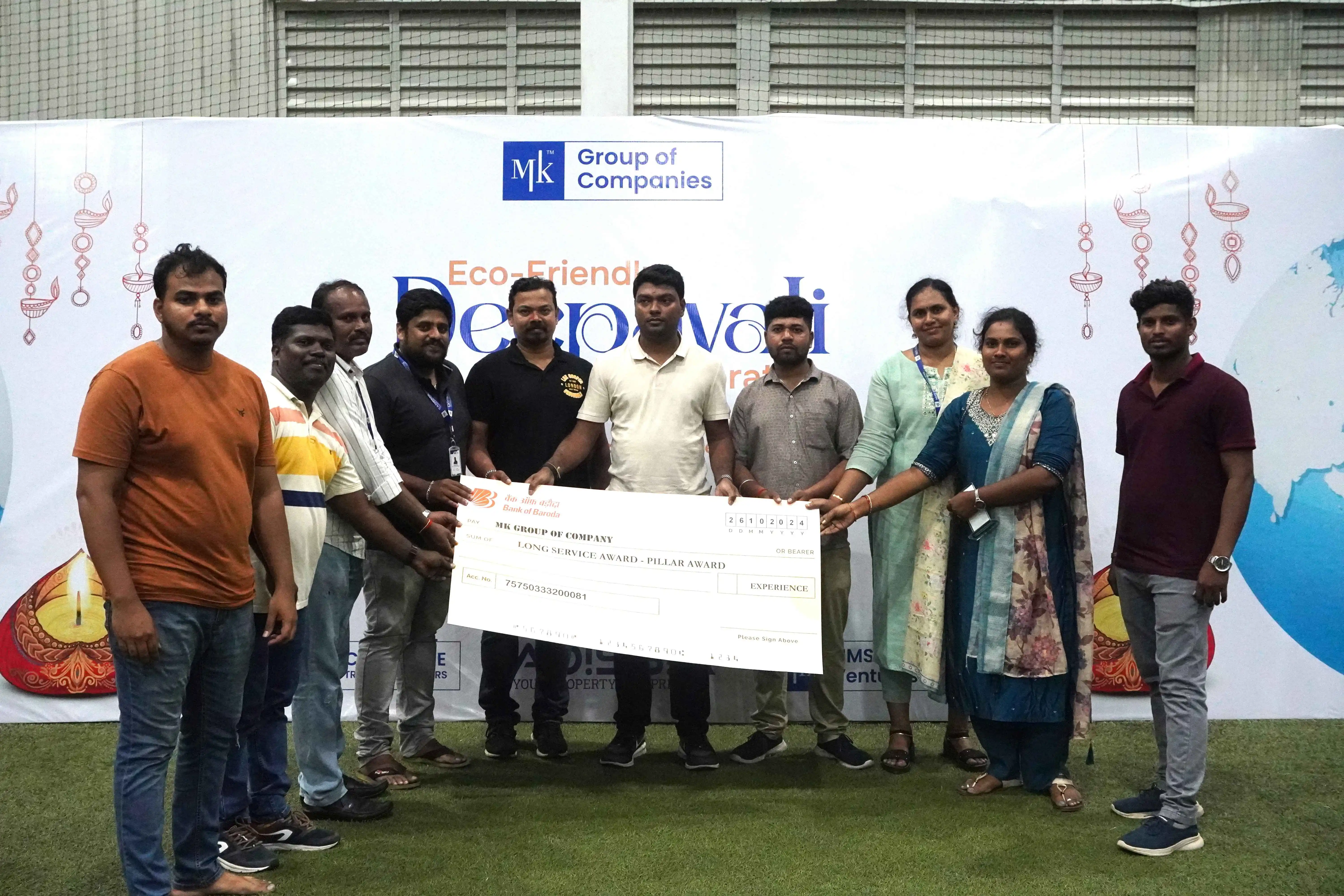 Best employee award ceremony during Deepavali