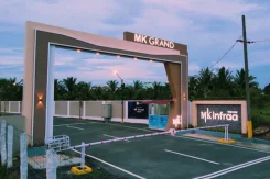 Best Residential Land For Sale In Kalapatti, Coimbatore A serene park with colorful flowers and inviting benches provides a peaceful & relaxing atmosphere