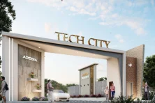 Top Community Builder Development Company in Coimbatore An artist's digital rendering symbolizes progress and development in a tech city project in Kolkata